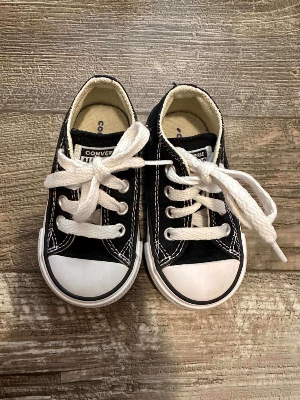 Converse All Star - Toddler Shoes Black White - NWOT